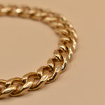 Gold Cuban chain with magnetic clasp for secure daily wear